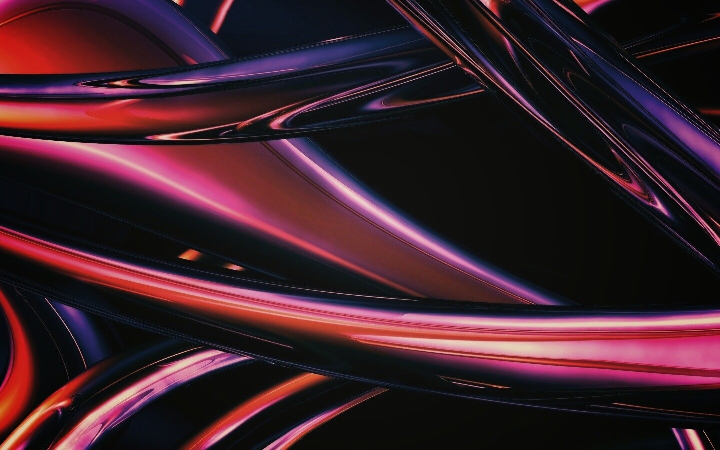 Металлические потоки обои