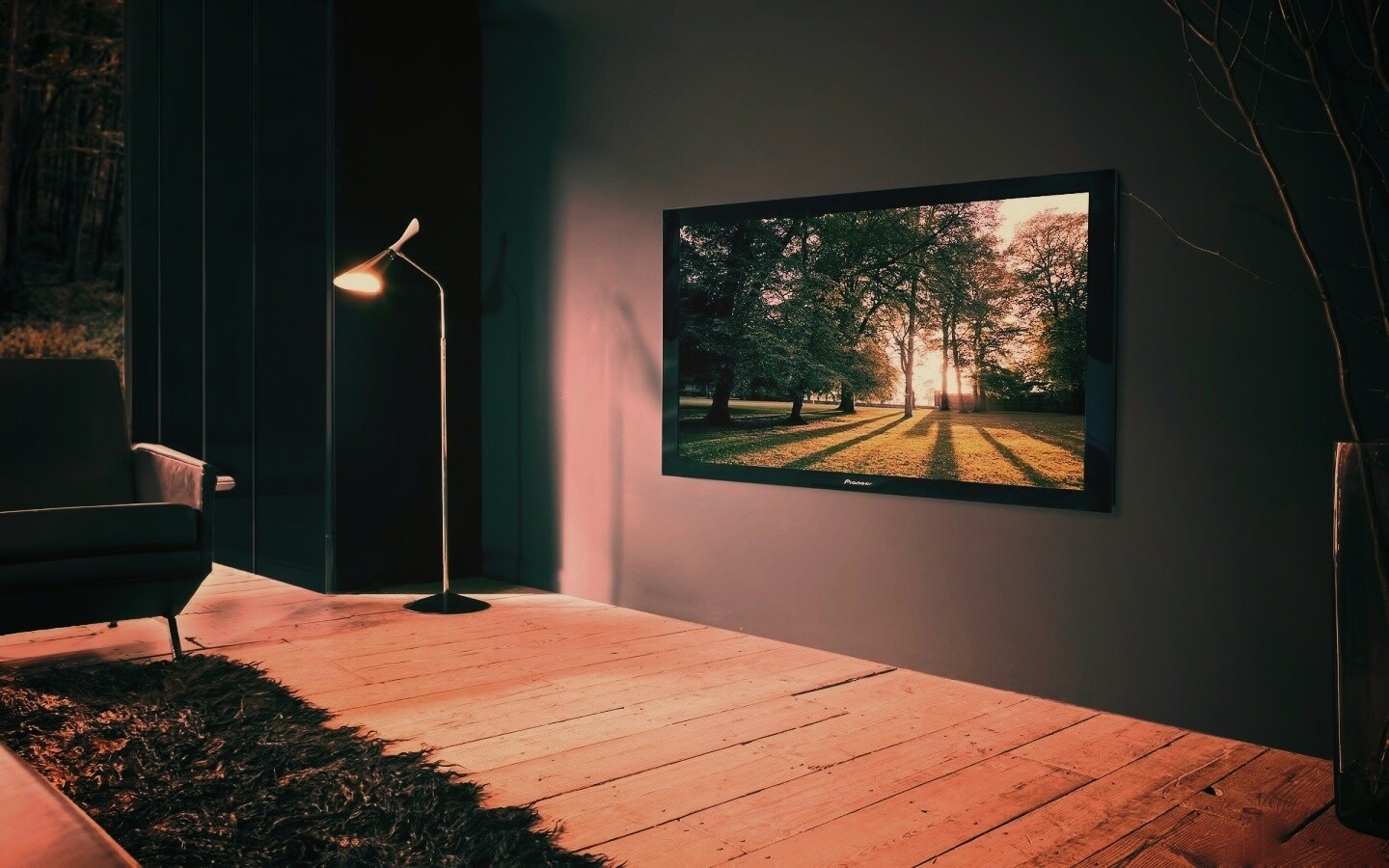 Интересный интерьер квартиры в минималистическом стиле обои