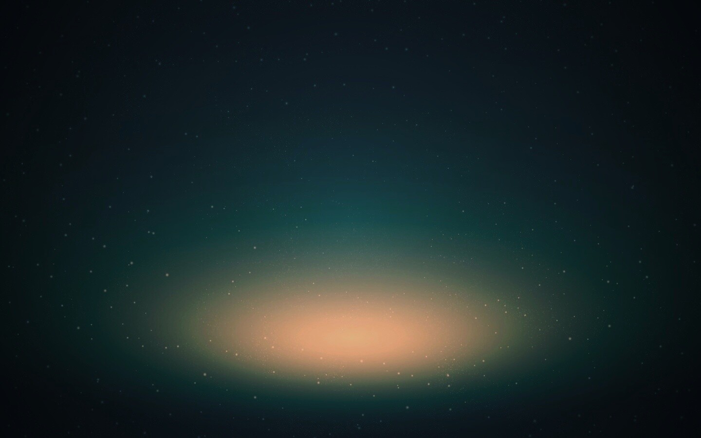 Свечение в ночном небе обои