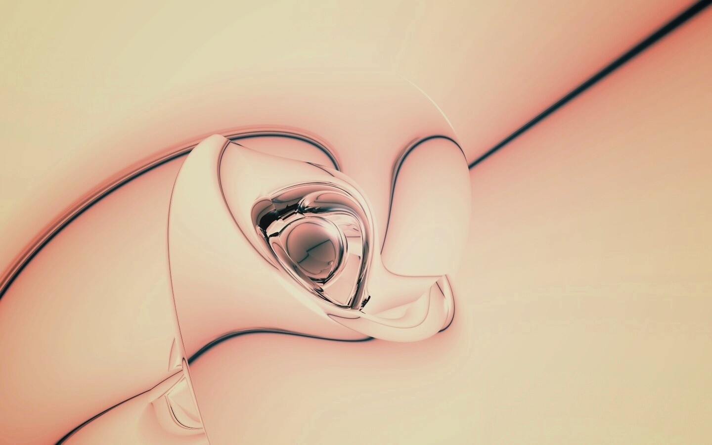 Текучая абстраккция обои