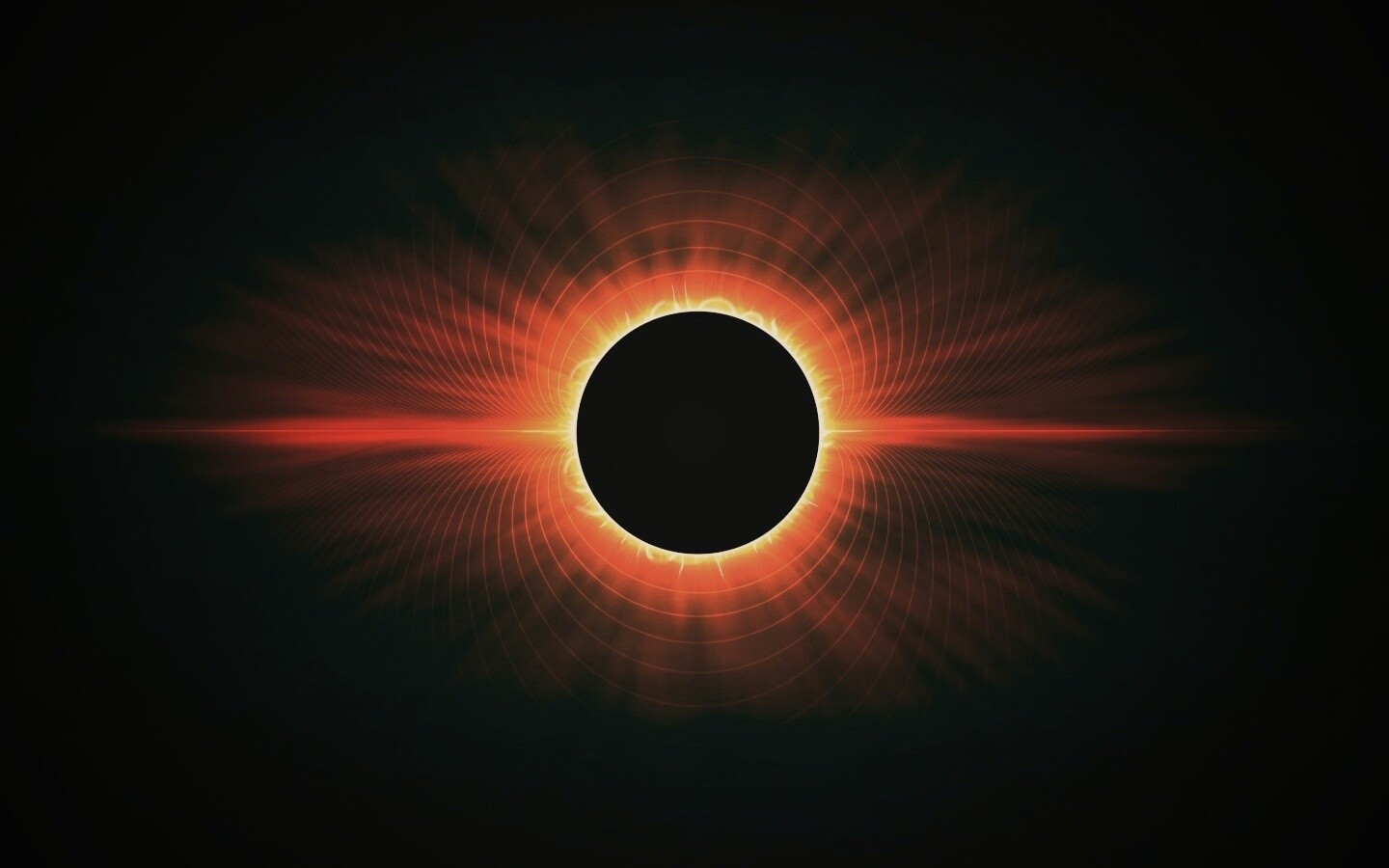 Солнецное затмение обои