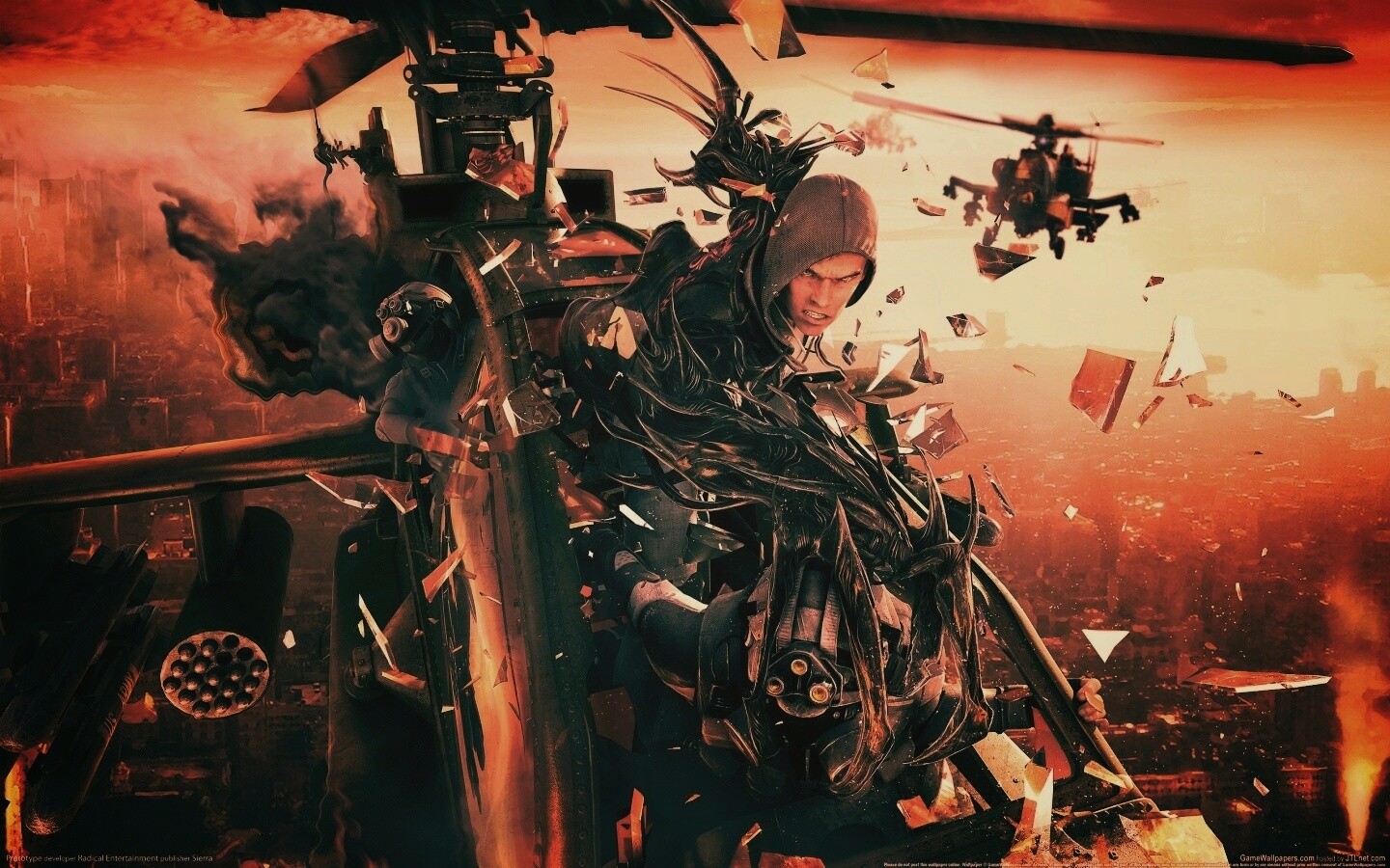 Алекс из Prototype обои