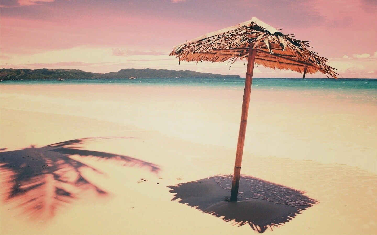 Тросниковый зонт обои