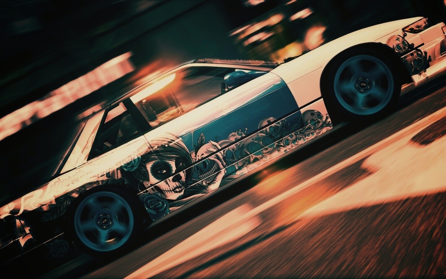 Nissan Silvia s13 Non Grata из GTA4 обои