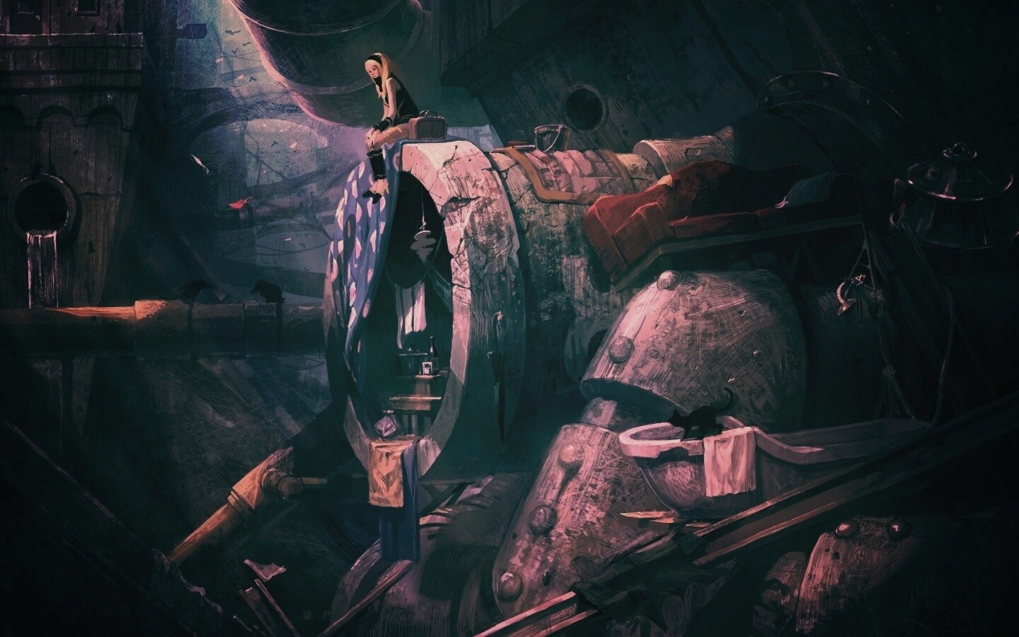 Gravity Daze обои