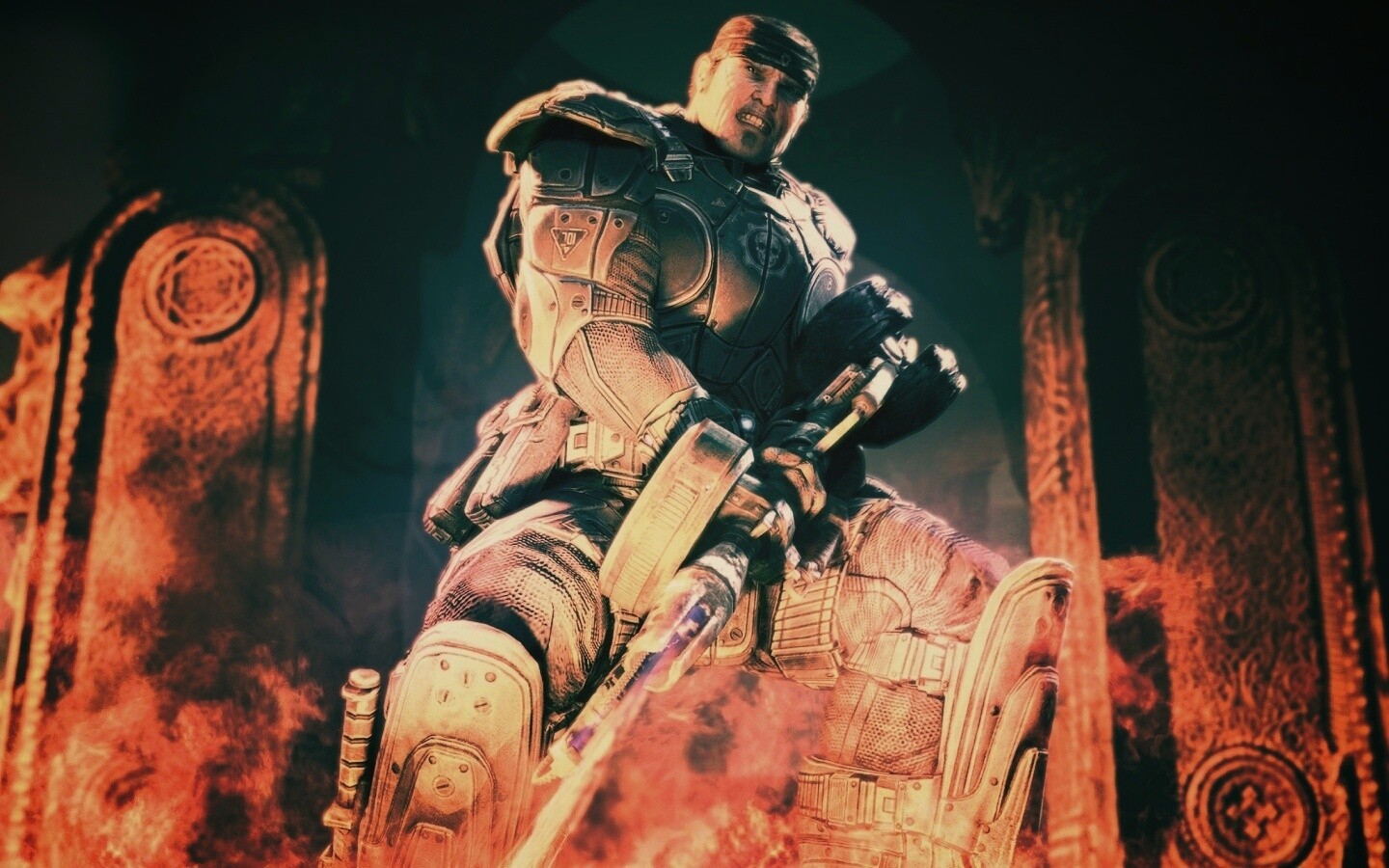 Персонаж из Gears of War обои