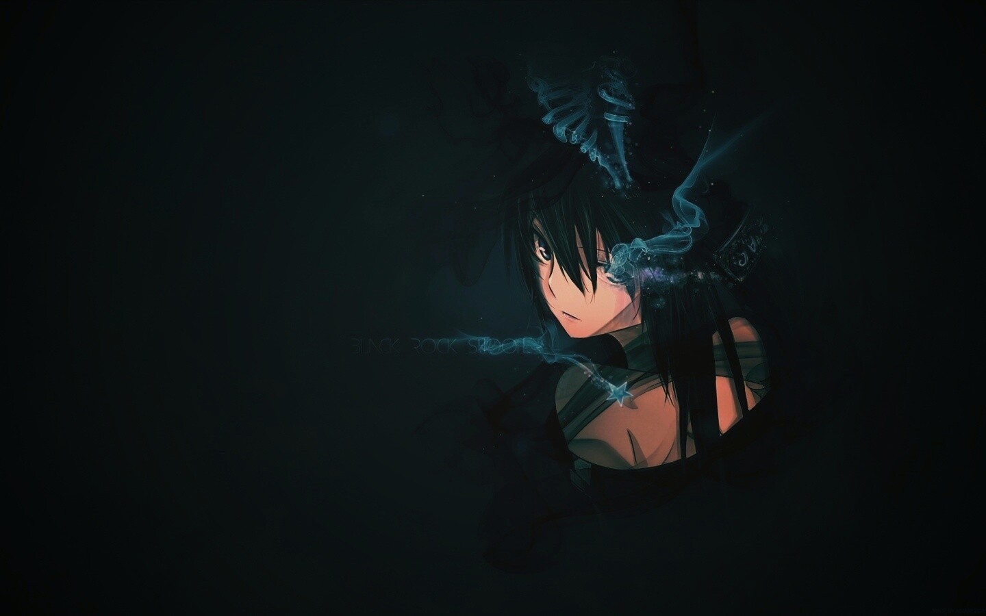 Black rock shooter обои