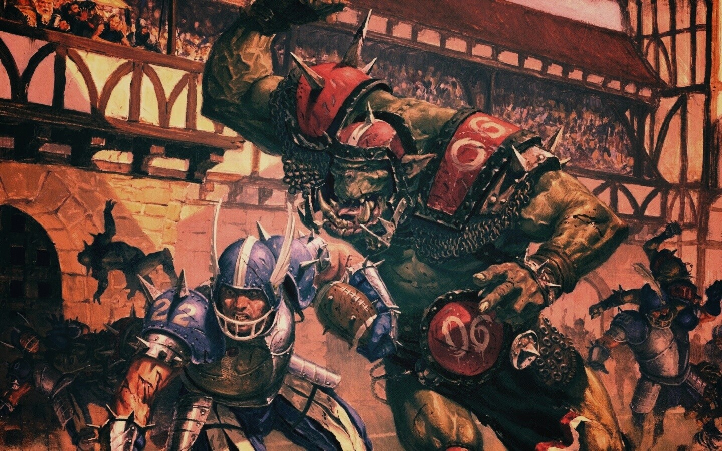 Игра людей и орков обои