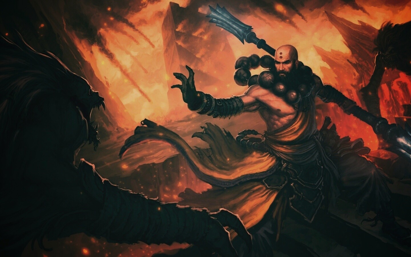 Монах из Diablo 3 обои