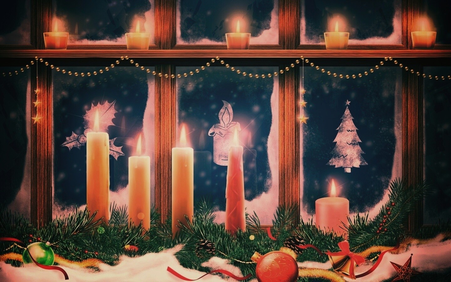 Новогоднее настроение обои