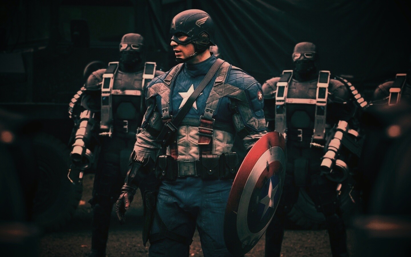 Капитан Америка обои