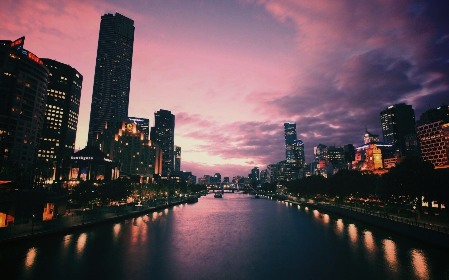 Застывший город обои