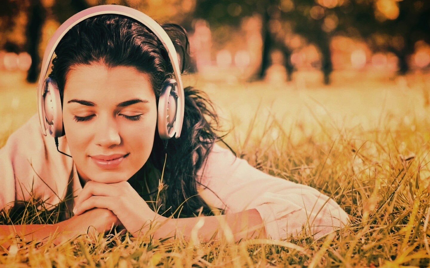 Наслаждение музыкой обои