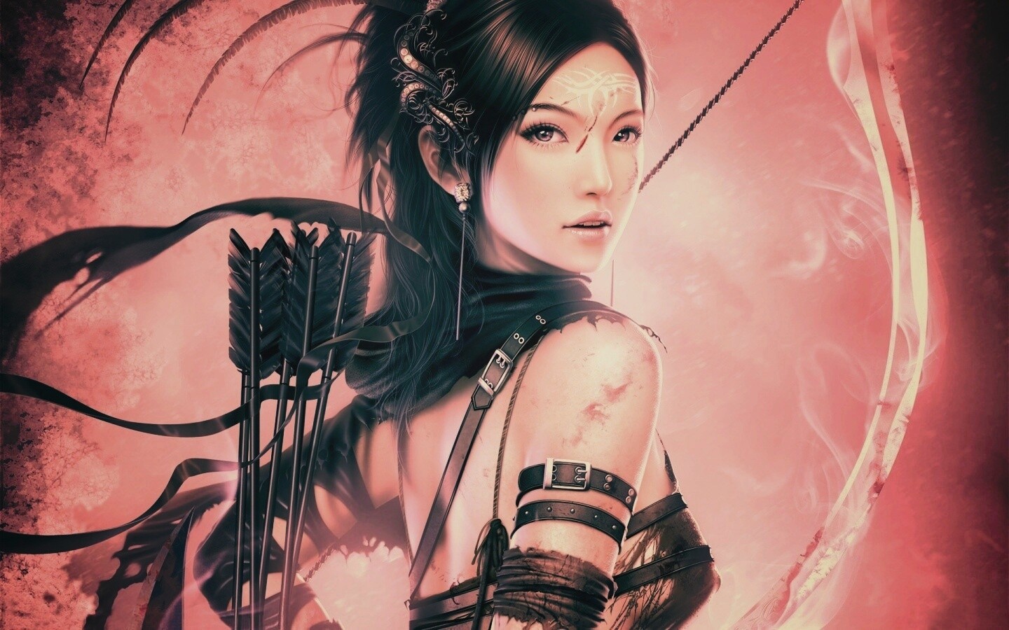 Лучница обои