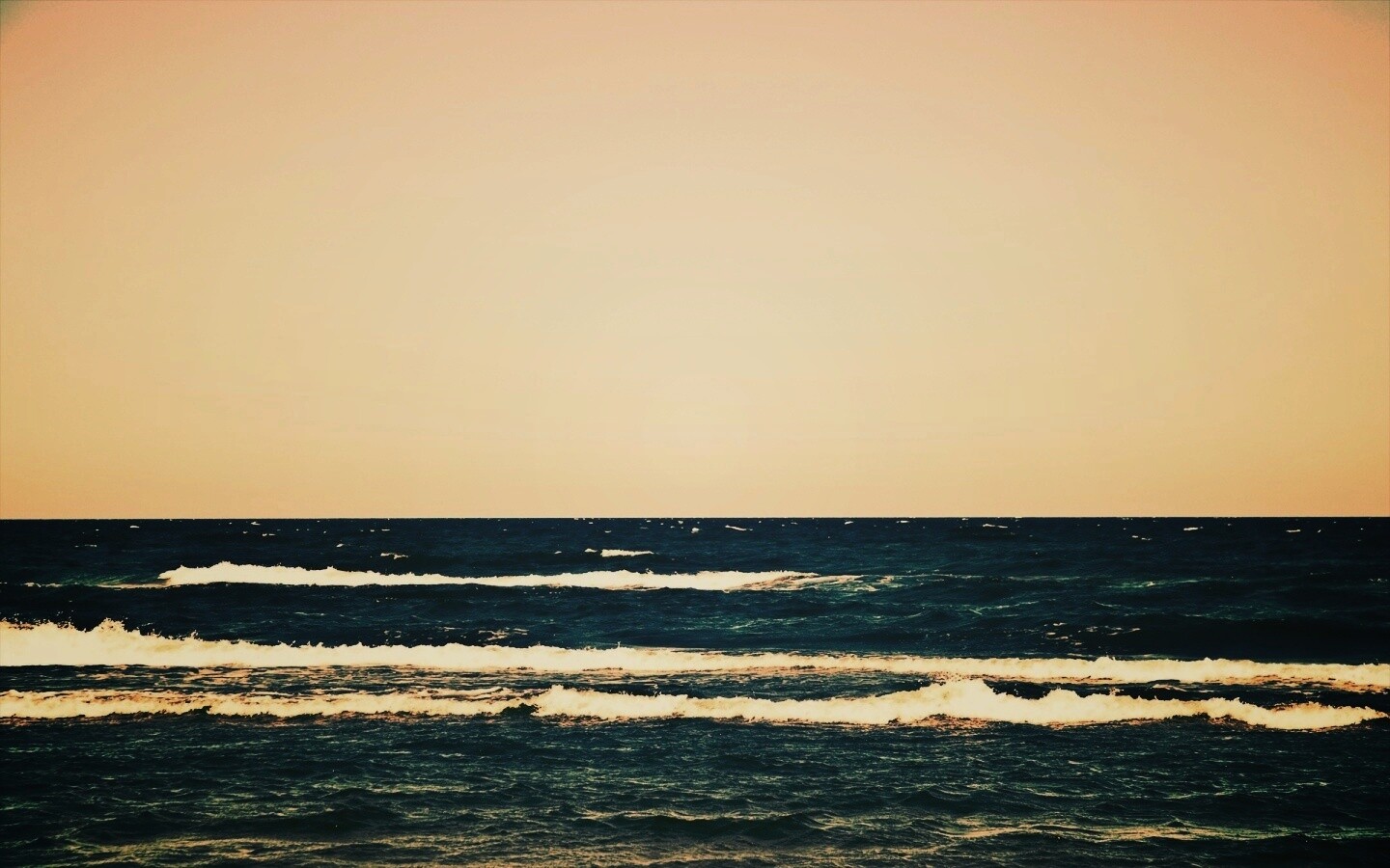Морская линия обои