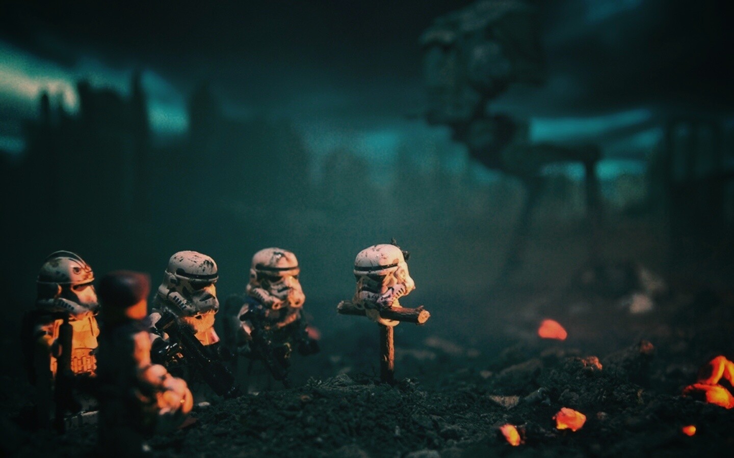 Могила Lego штурмовика обои