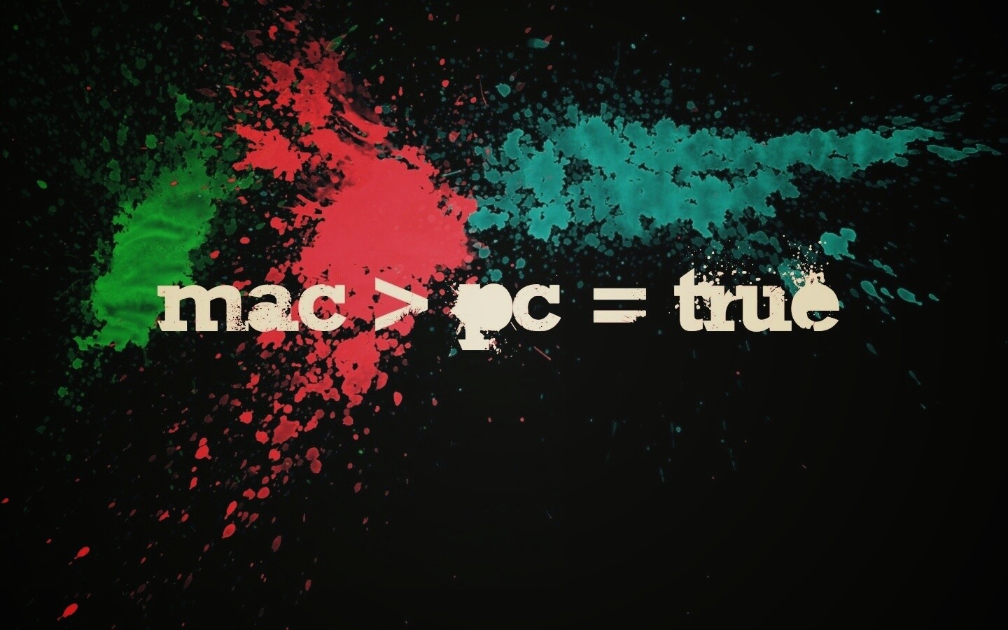 Mac лучше Pc обои