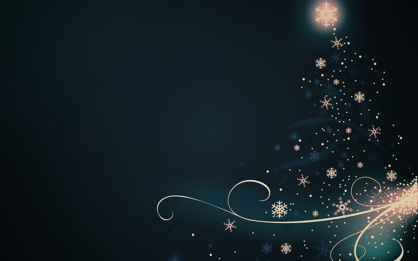 Волшебная елка обои