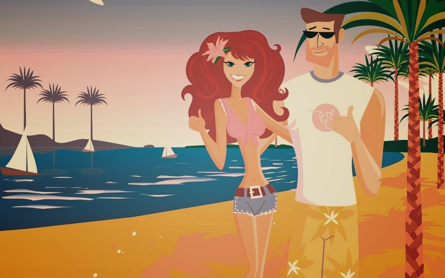 Отпуск на позитиве обои