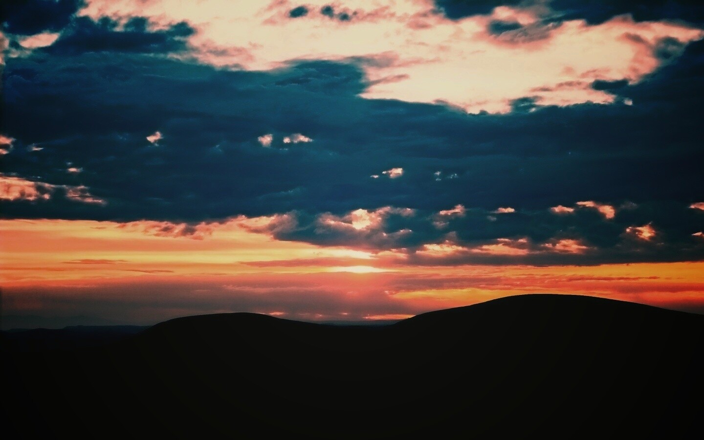 Небеса и тучи обои