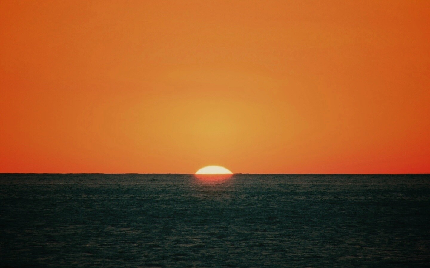 Идеальный закат обои