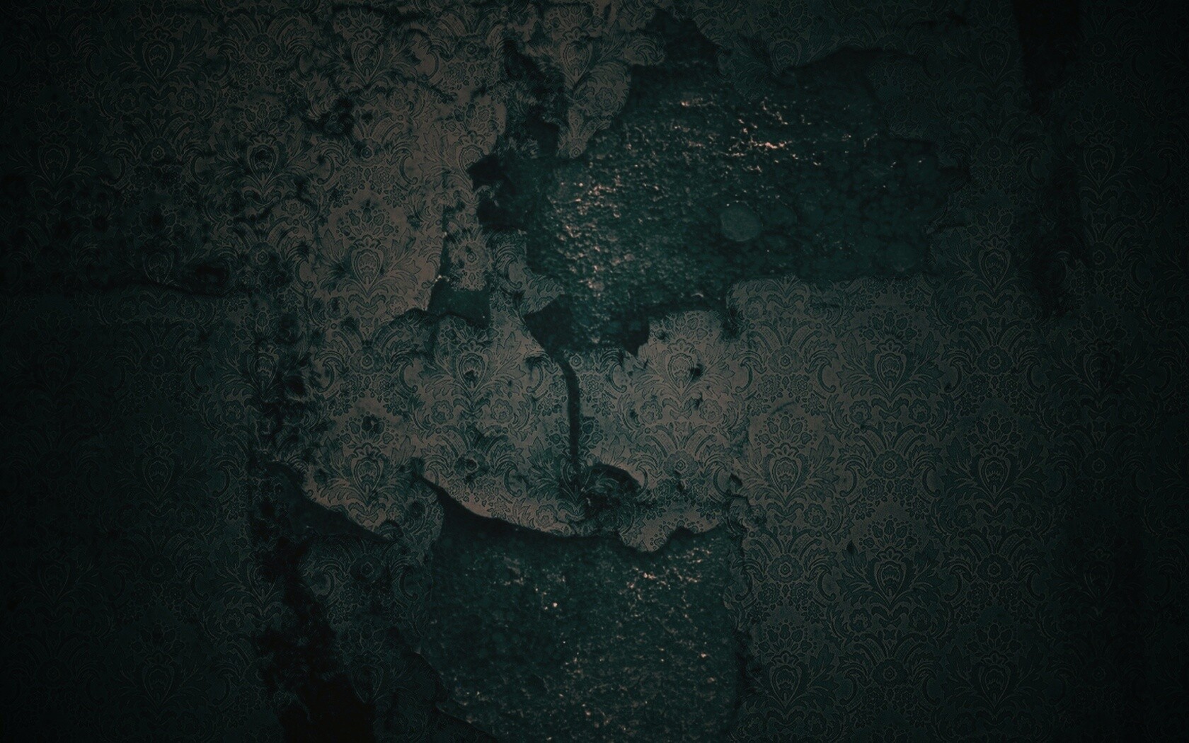 Обгоревшая стена обои