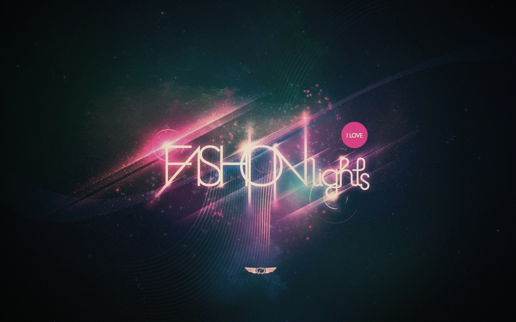 I love fashion lights обои