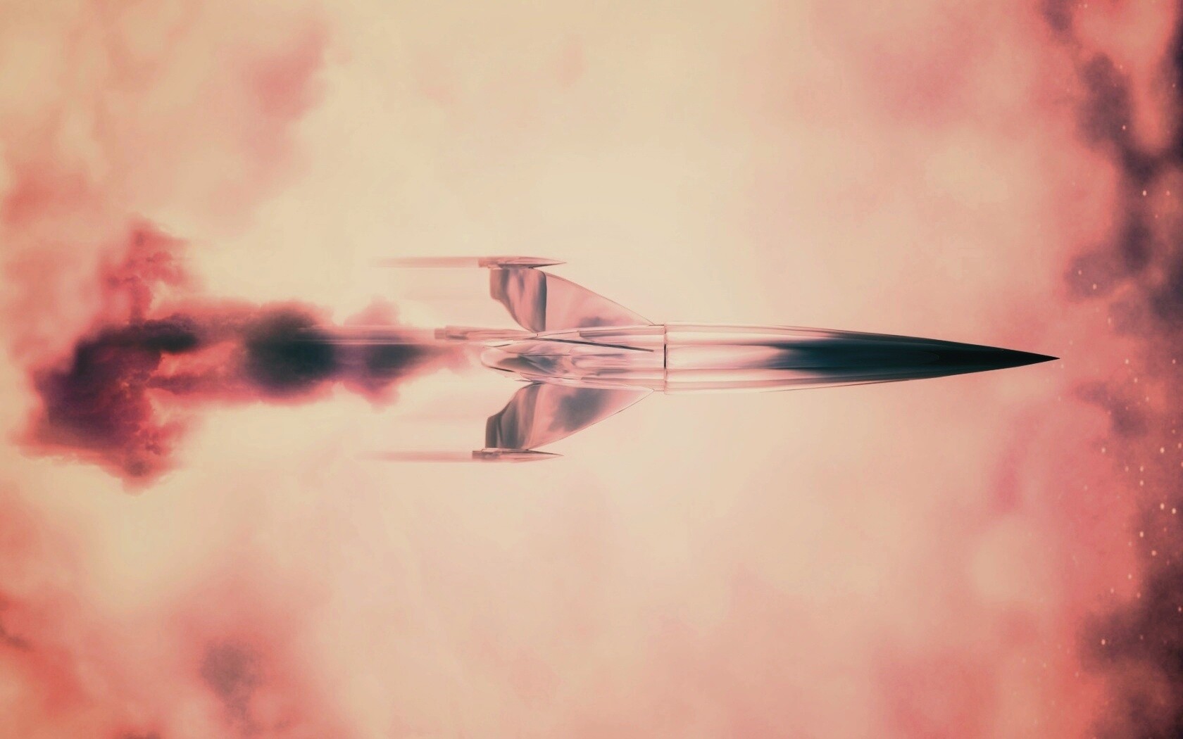 Ракета в полете обои