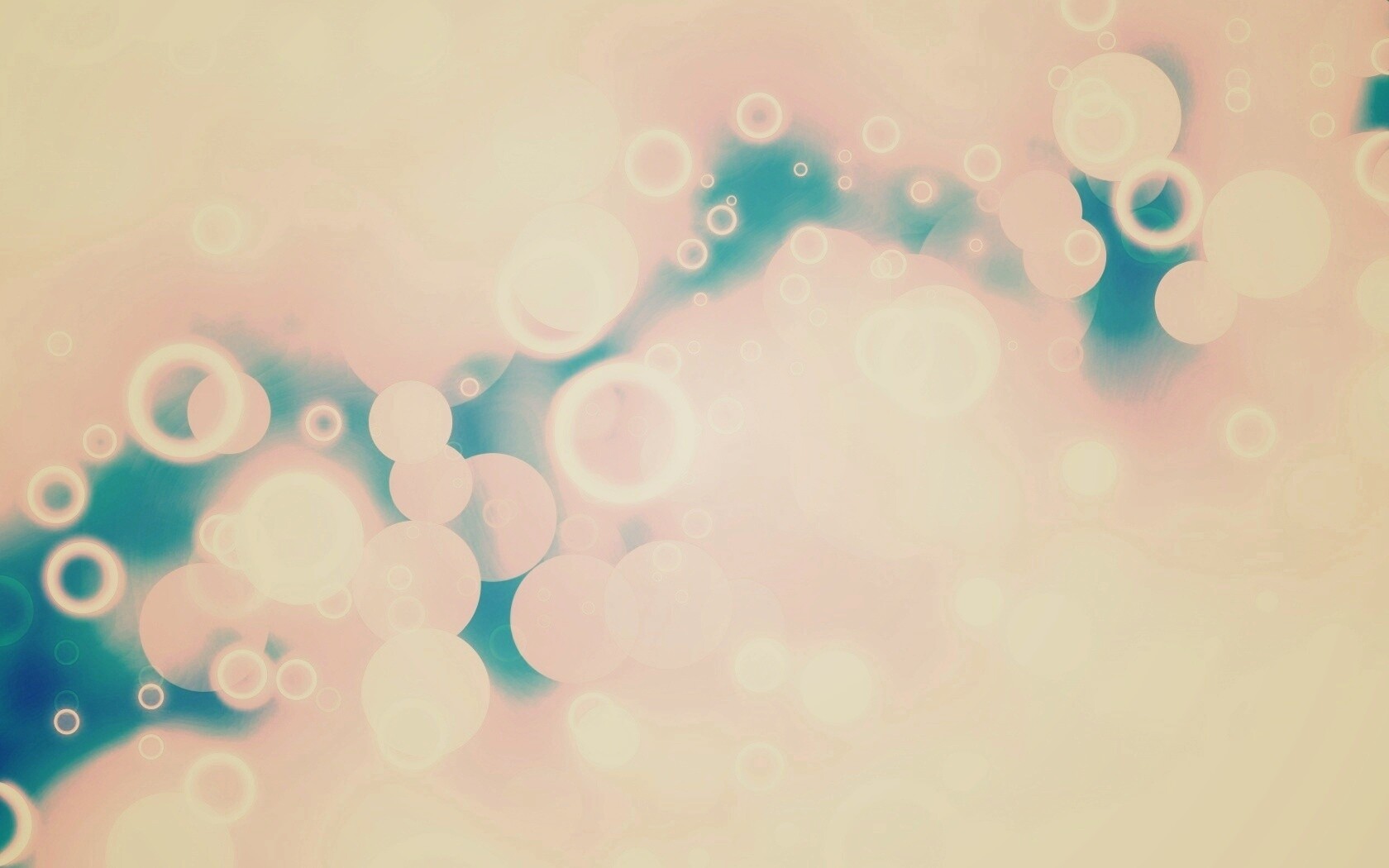 Белые круги и блики обои