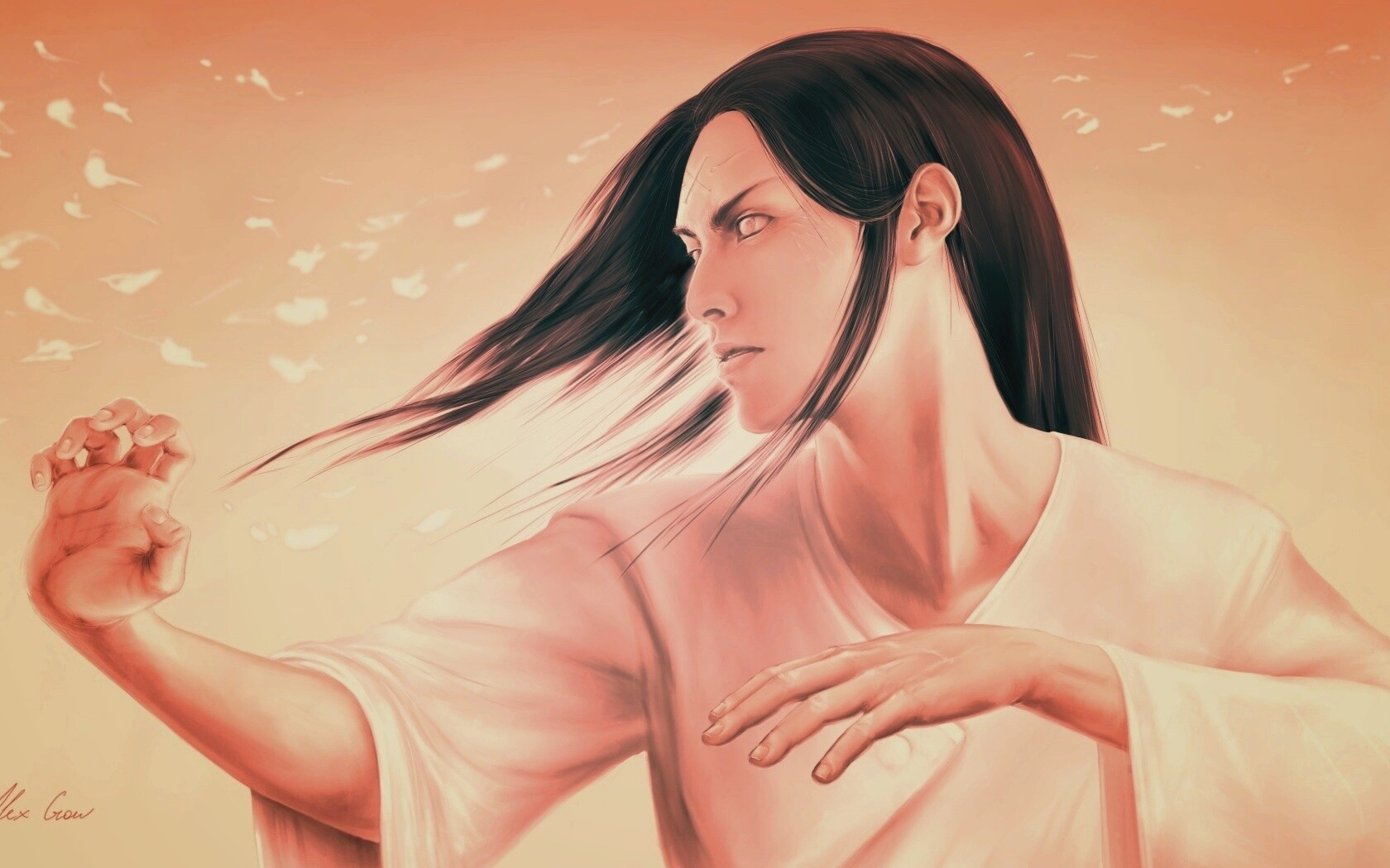 Неджи из Наруто обои