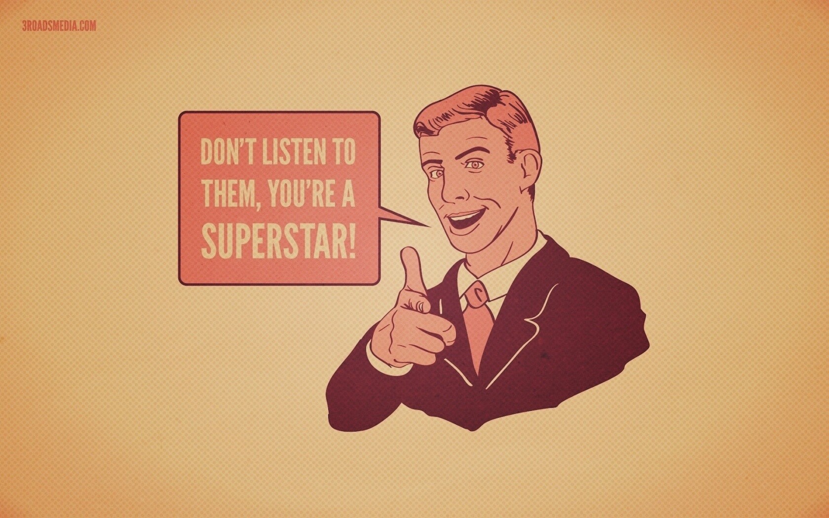 Не слушай их, ты - суперзвезда обои