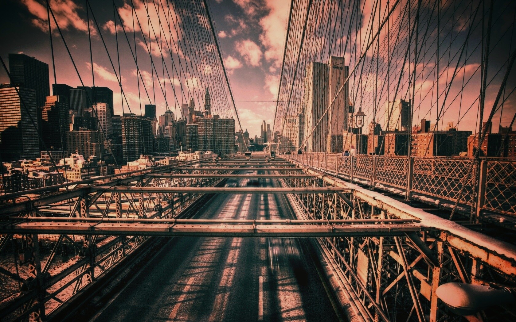 Мост Джорджа Вашингтона обои