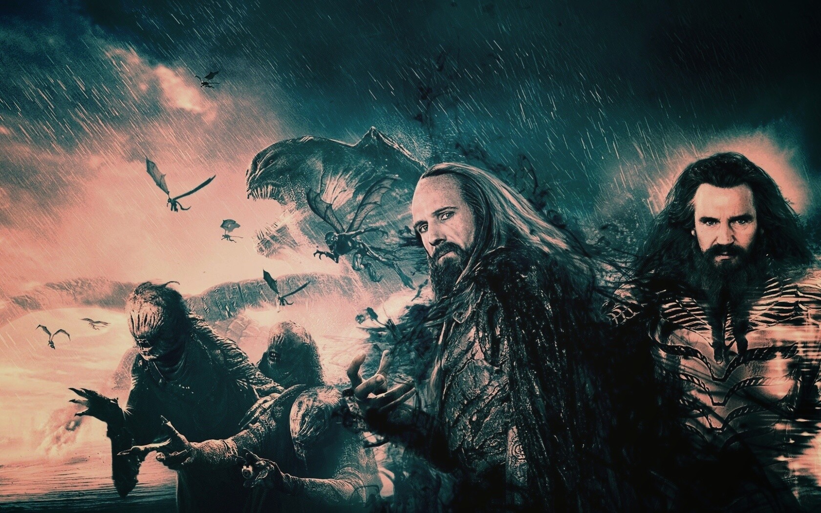 Зевс и Аид из фильма Битва Титанов обои