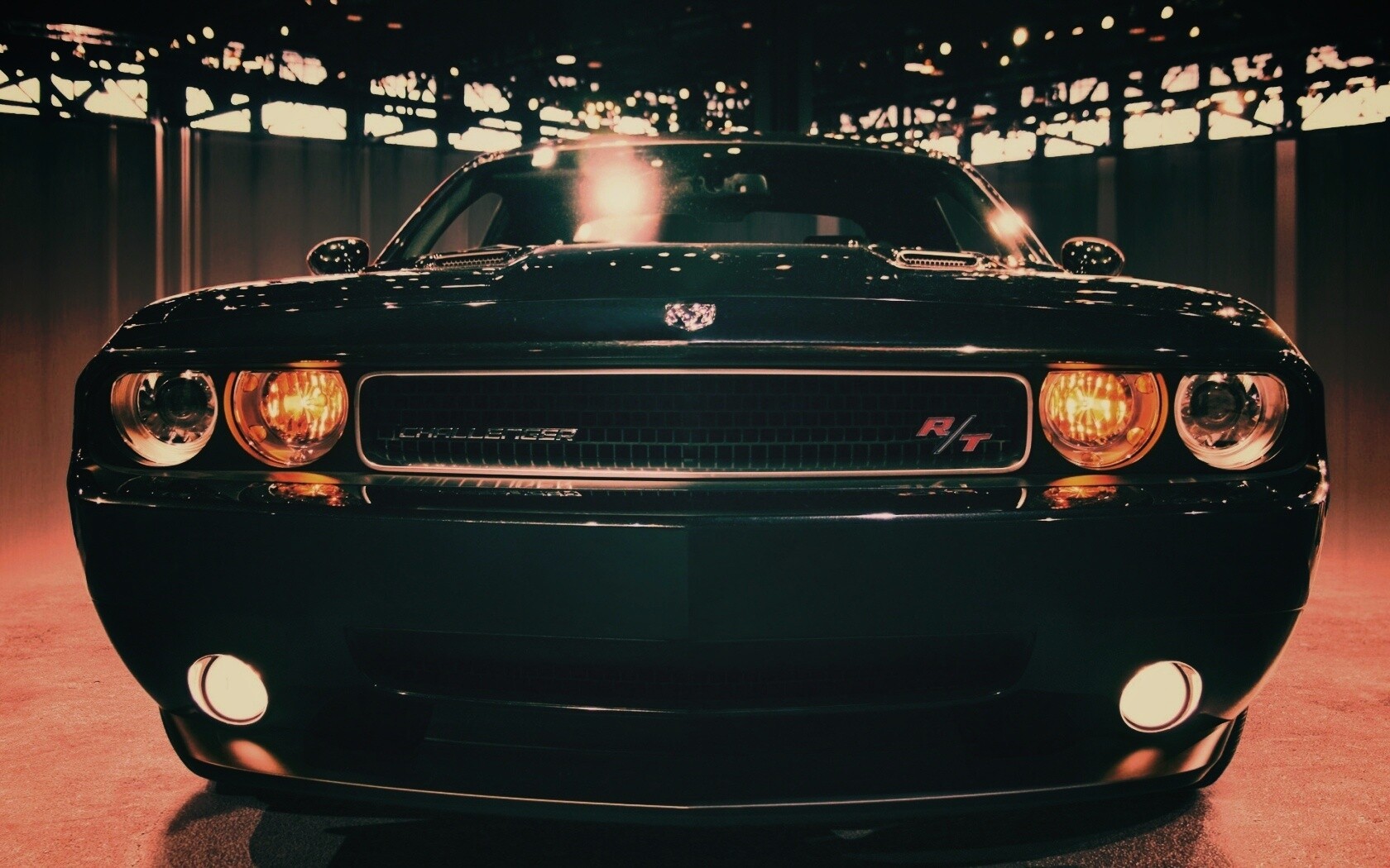 Фары Dodge Challender обои