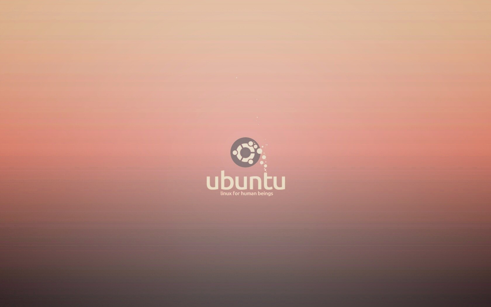 Логотип Ubuntu обои