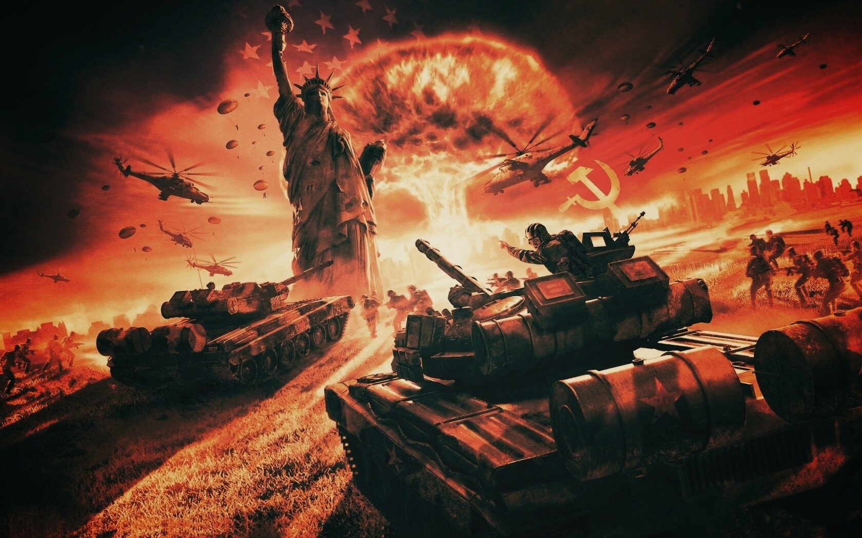 Победа СССР над Америкой обои