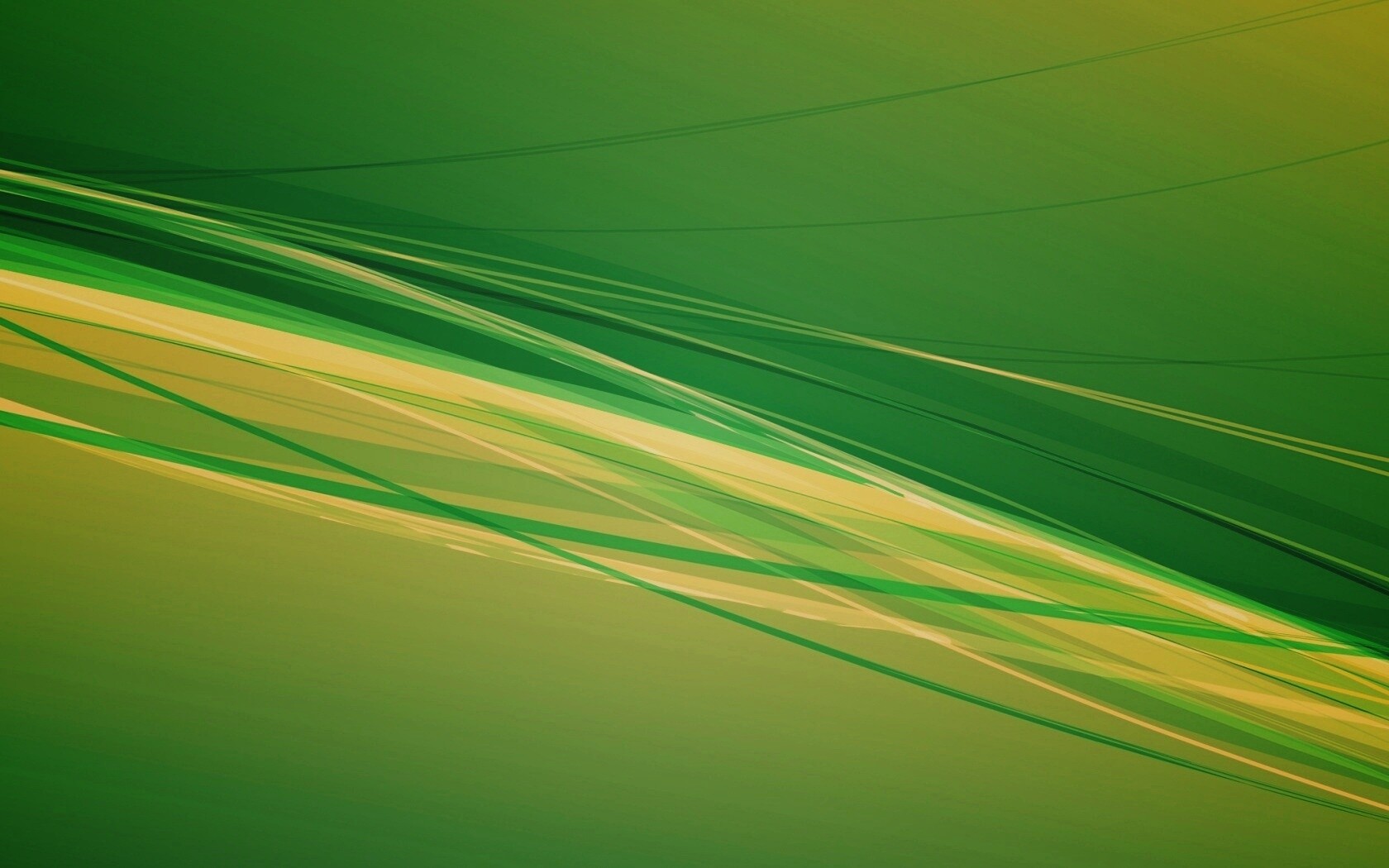 Переплетение зеленых полос обои