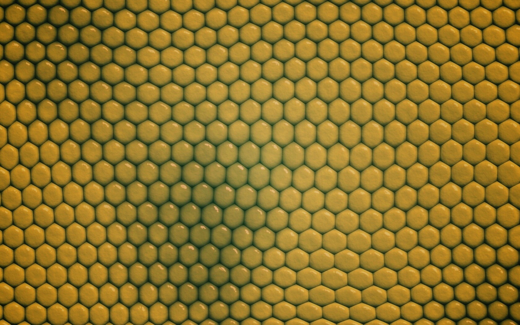 Зеленая сотообразная структура обои