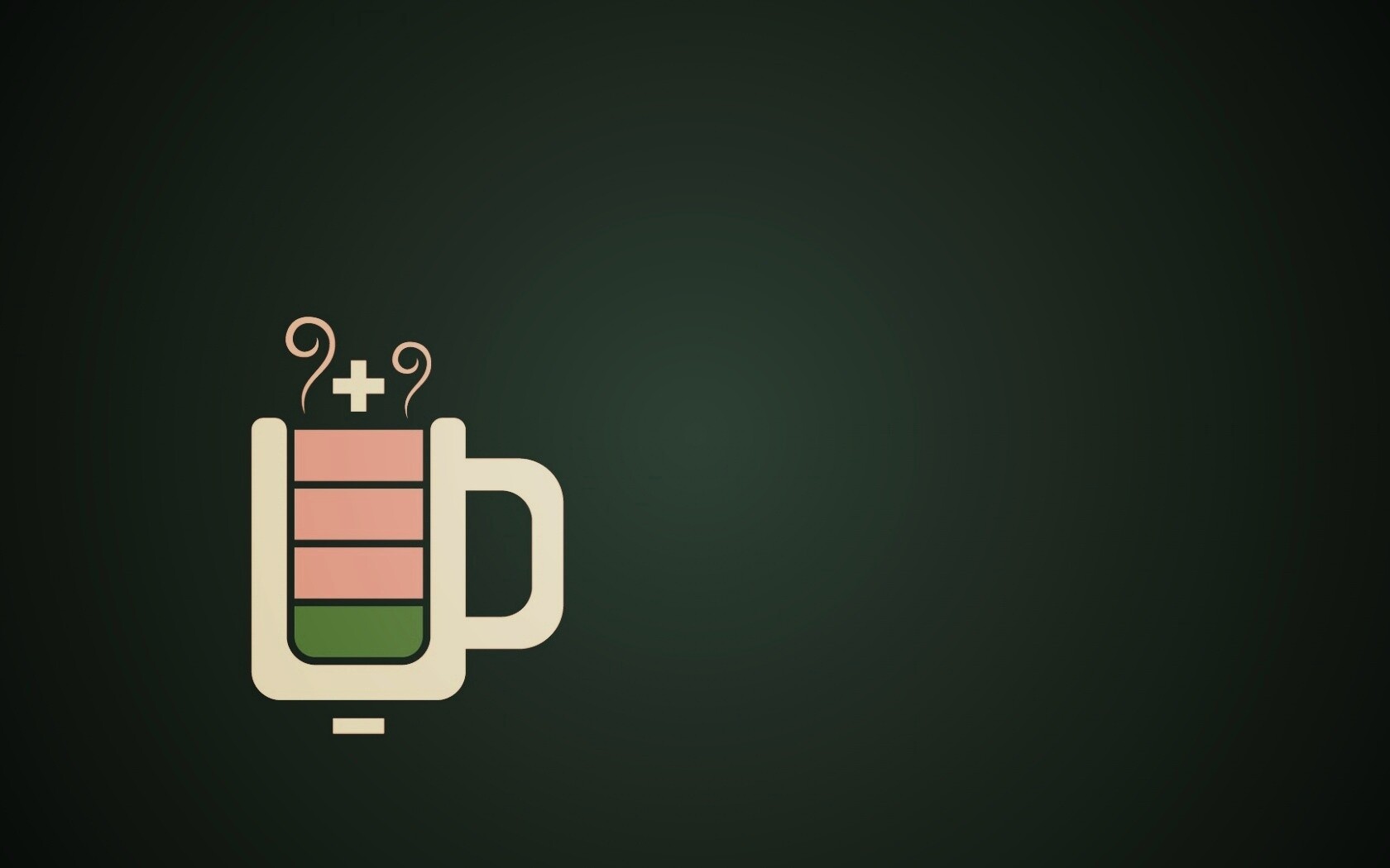 Зарядка от кофе обои