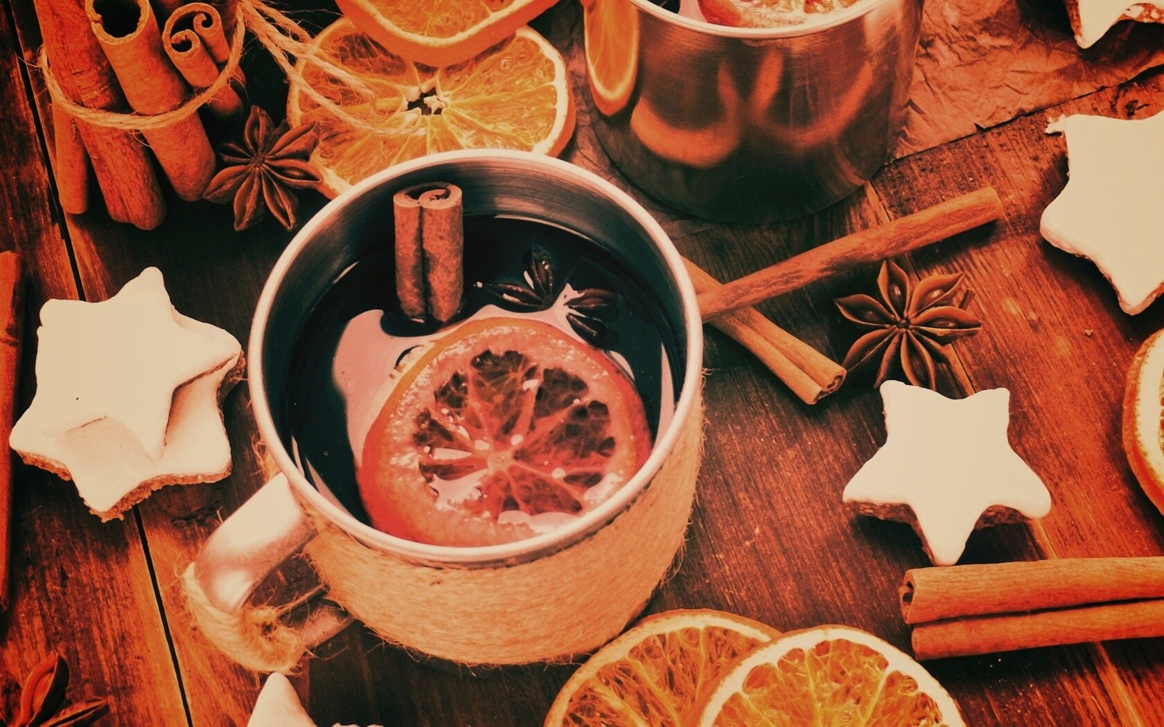 Уютный глинтвейн обои