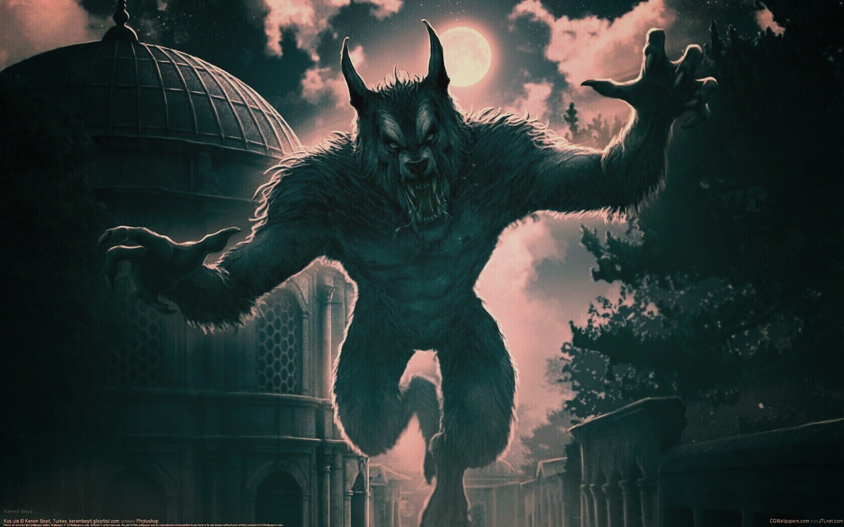 Оборотень обои