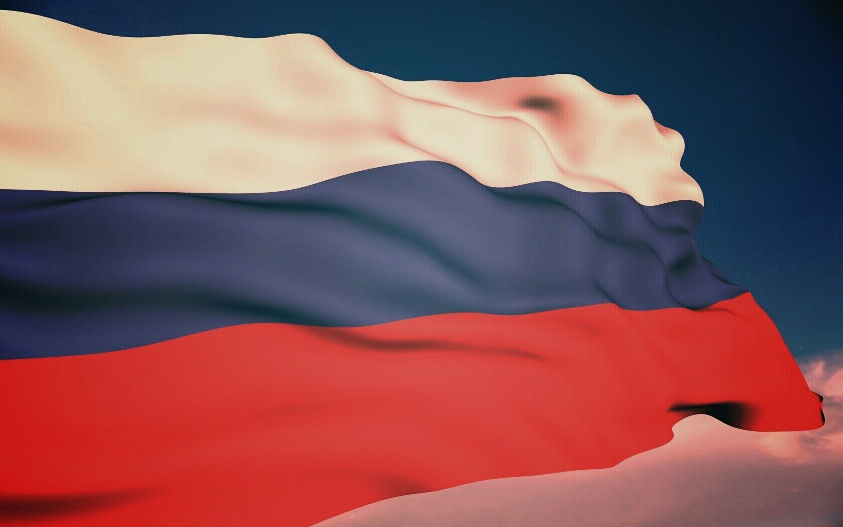 Флаг России обои
