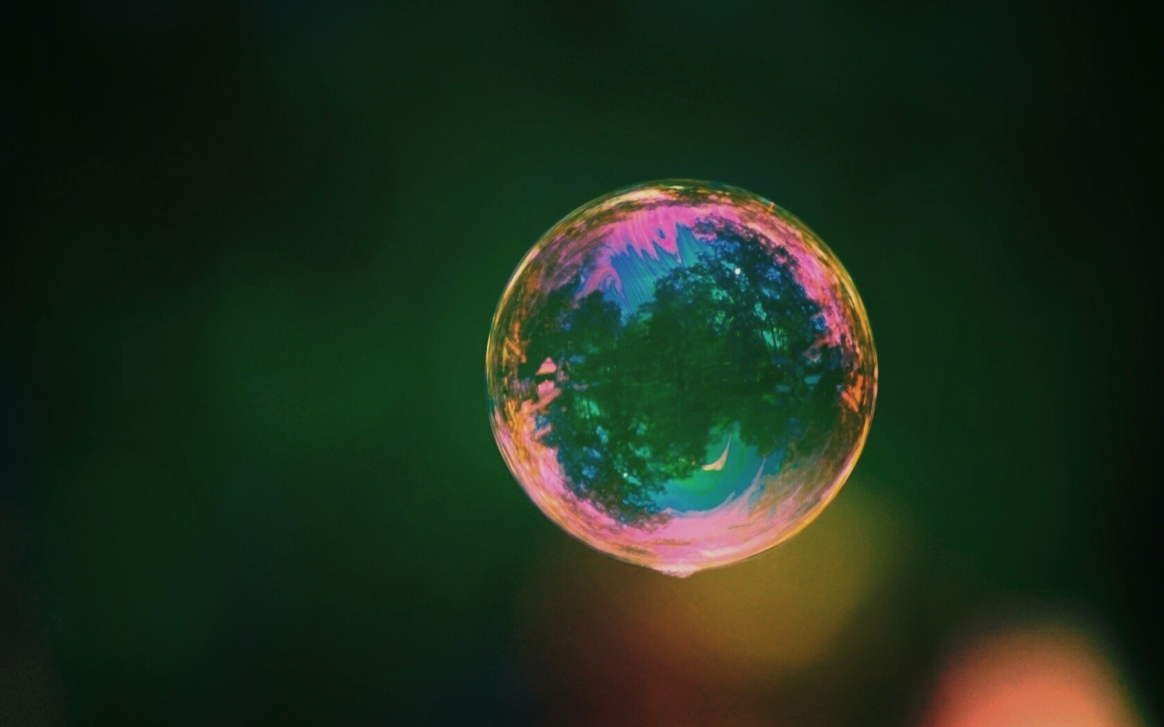Мыльный пузырь обои