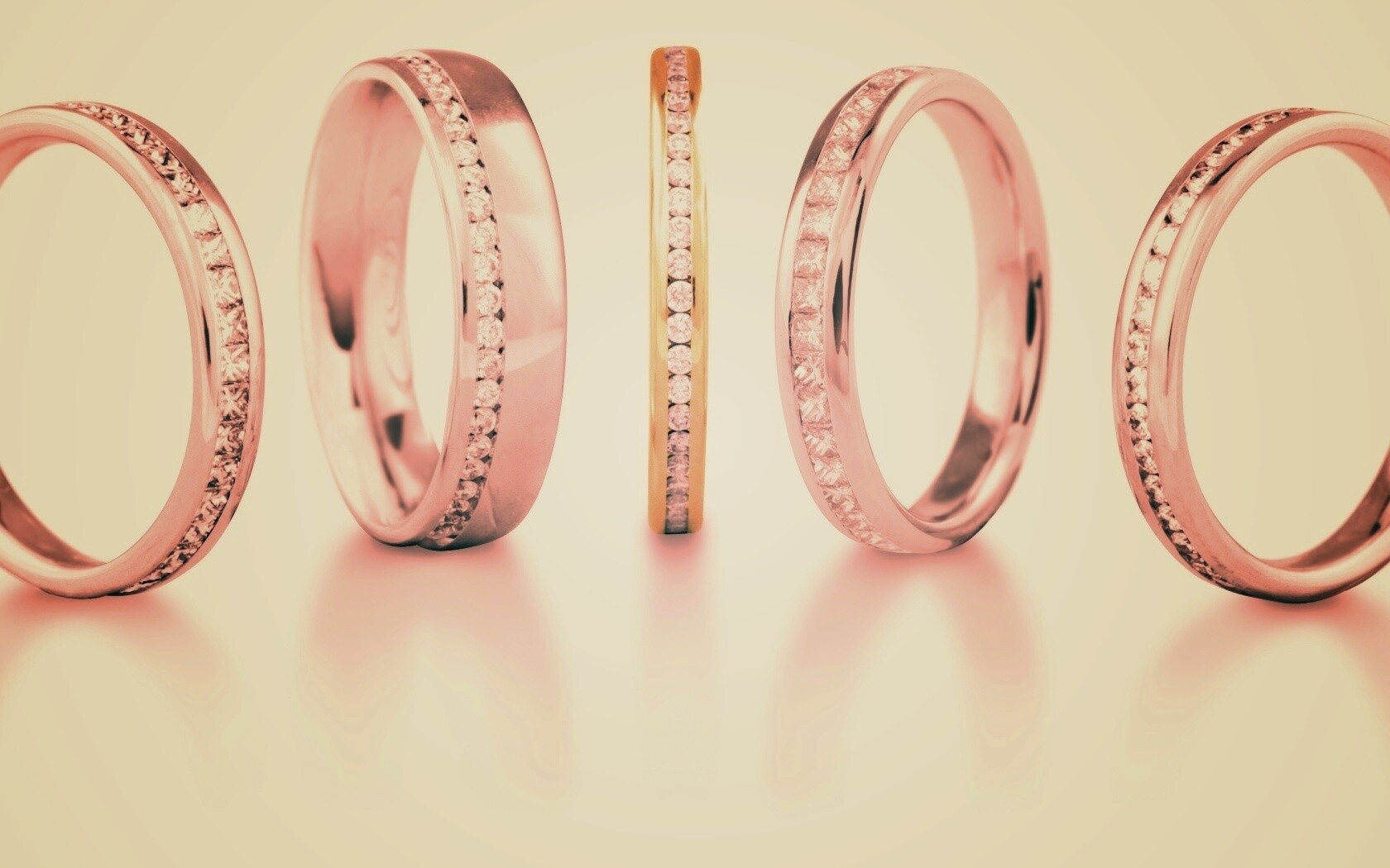 Кольца обои