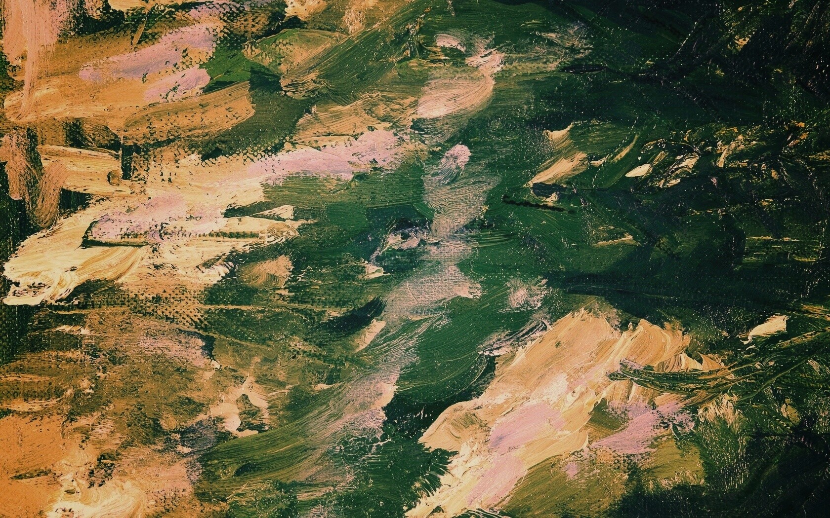 Зеленый холст обои