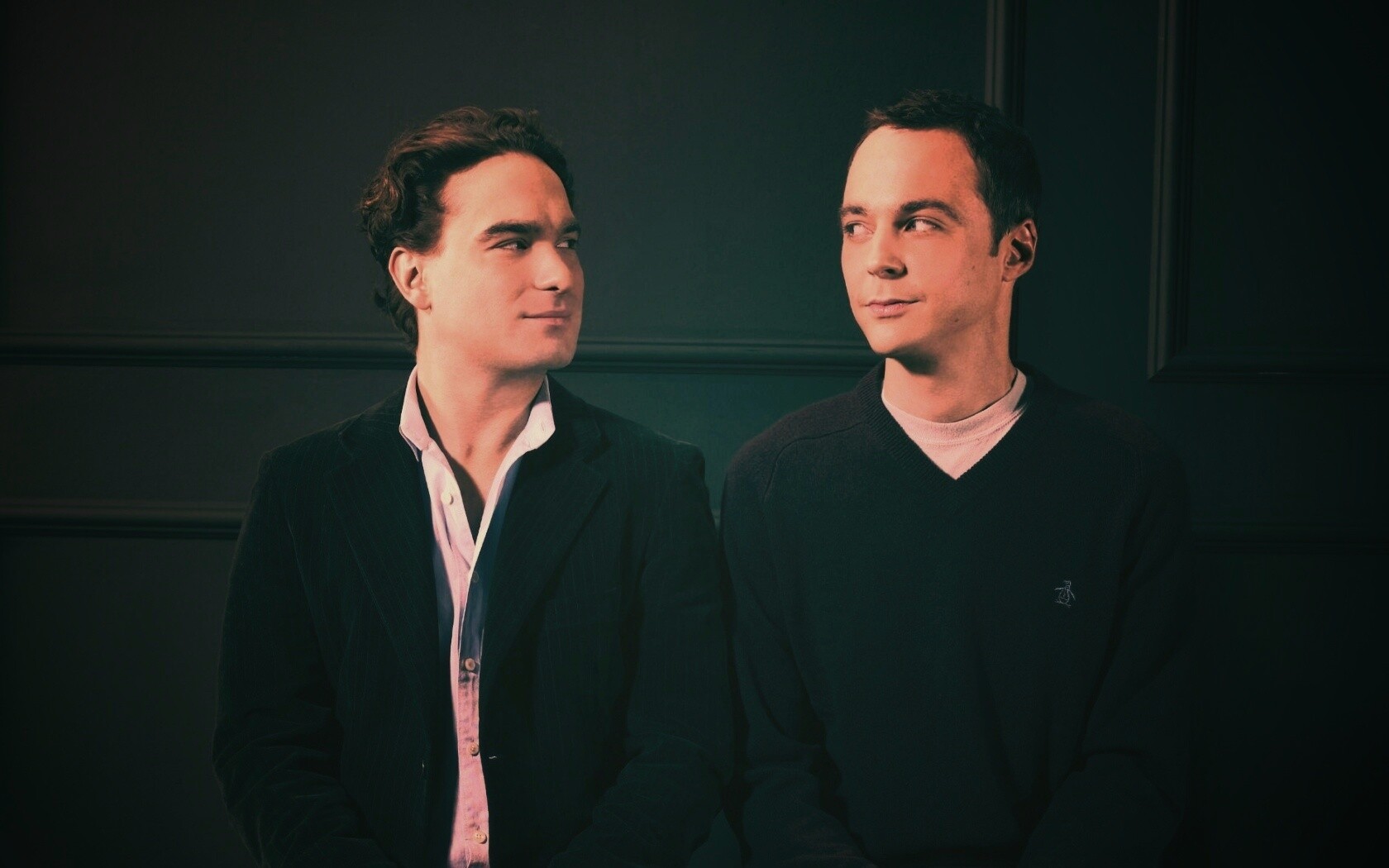 Шелдон Купер и Леонард Хофстедер обои