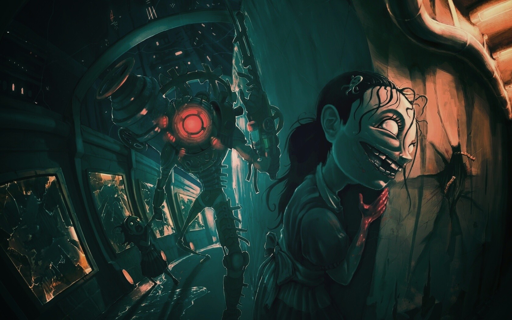 Фанарт Bioshock обои