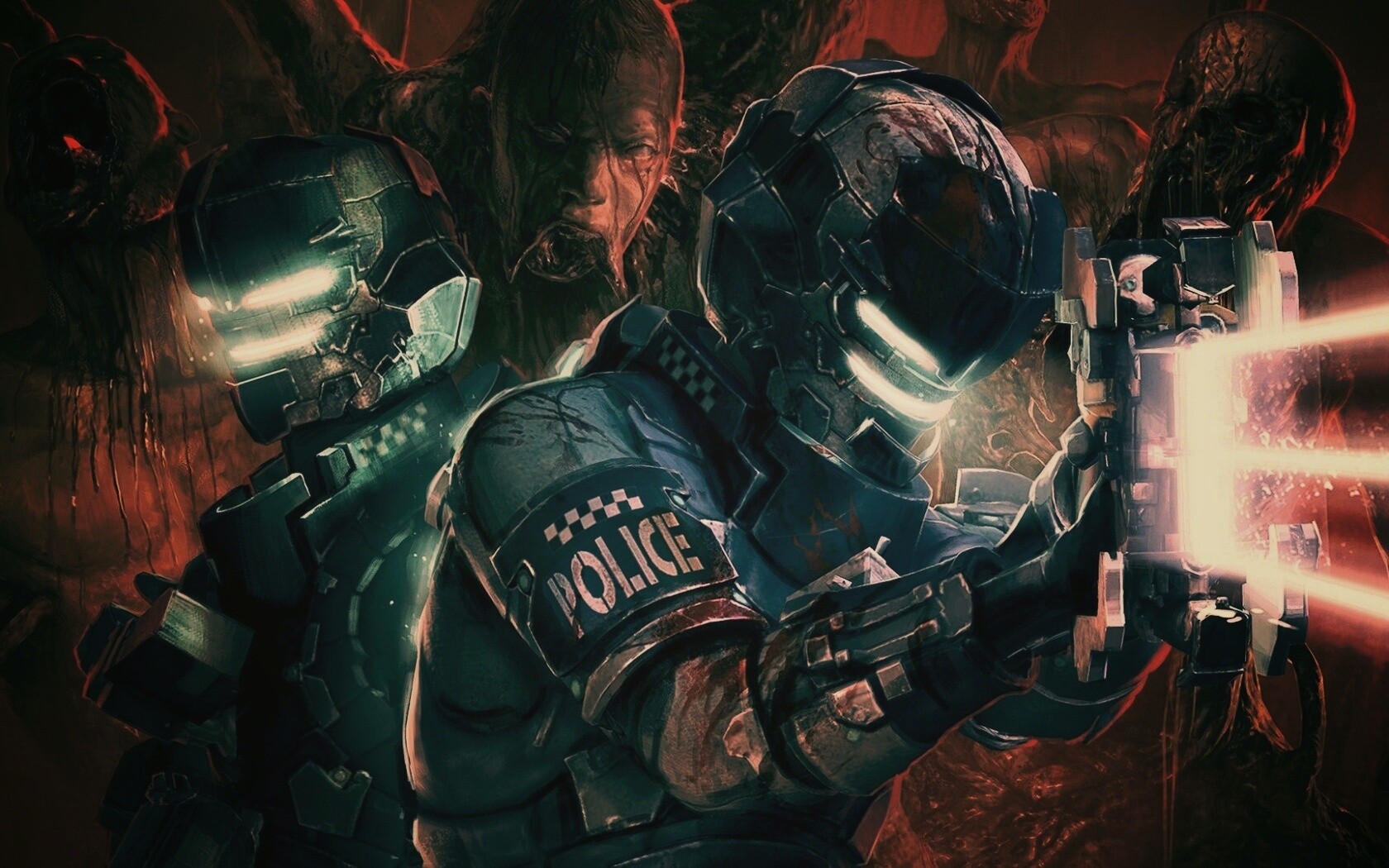 Dead Space полиция обои