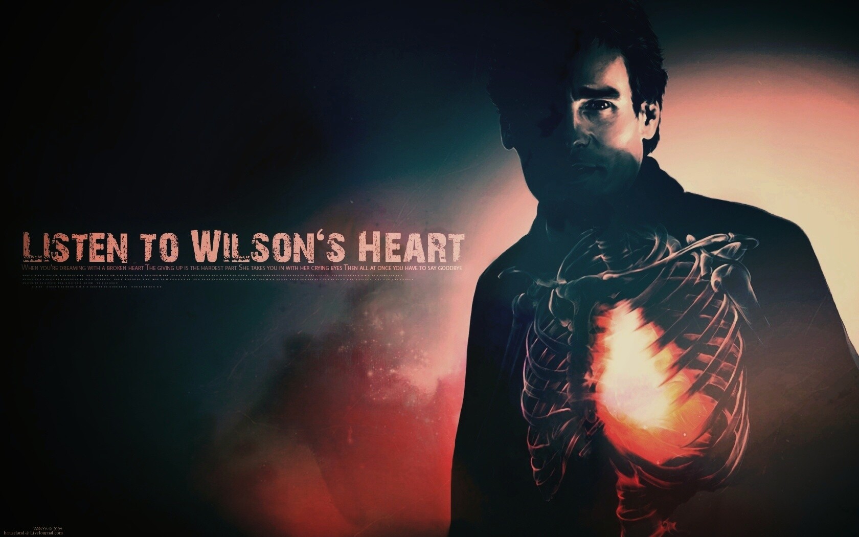 Слушая сердце Уилсона обои