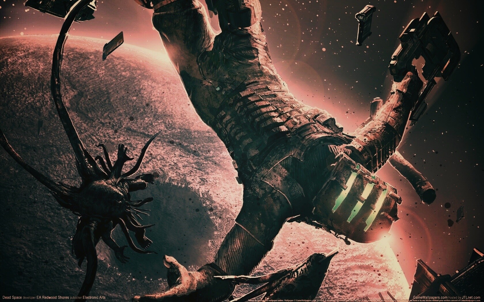 Айзек в космосе обои